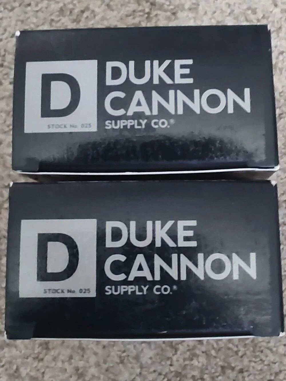 (2) Duke Cannon Big Lump Of Coal Charcoal Soap